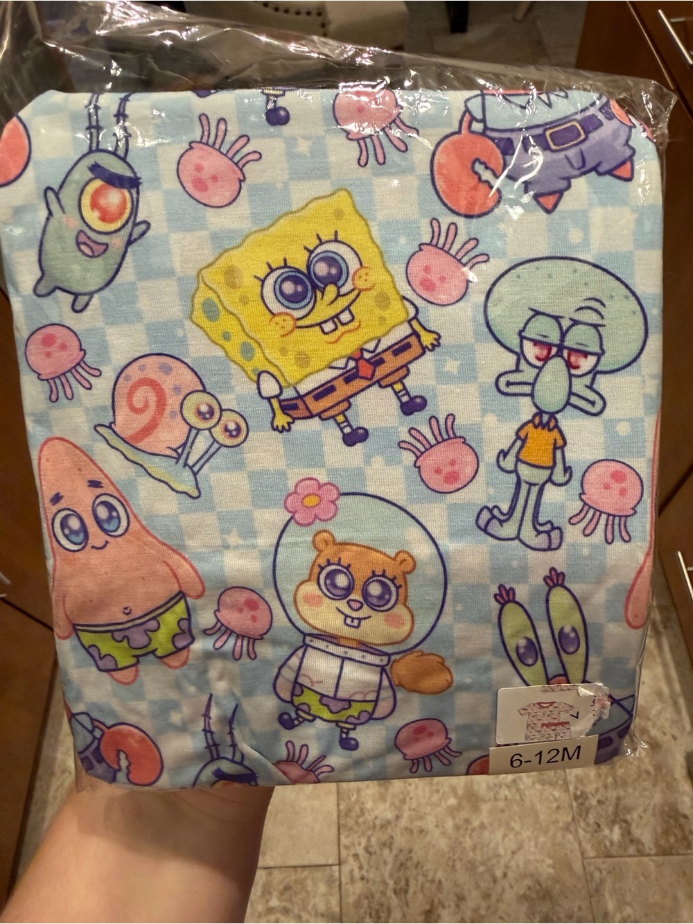 SpongeBob Short Set 6-12months
